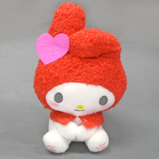 My Melody (Red) Fluffy My Melody and Kuromi Plush toy - Matching Heart ...