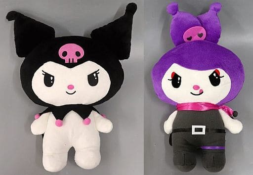 Plush toy 2-Variety Set Kuromi and Romina Sisters? BIG Plush toy ...