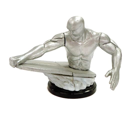 Food toy trading figure 11. Silver Surfer (Silver) 「 Chocolate