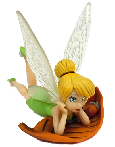 Food toy trading figure Tinker Bell and leaves 