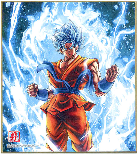 Dragon Ball Shikishi ART3 - 5. Super Saiyan God Super Saiyan Son Goku