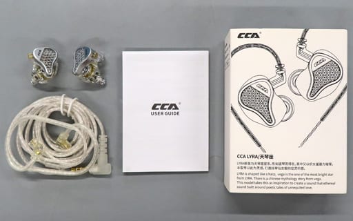 CCA In-Ear Earphone Lyra (crystal clear / without microphone) [CCA-LYRA ...