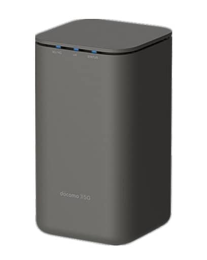 Docomo Home Router home 5G HR01 (Dark Grey) [ASH07853]