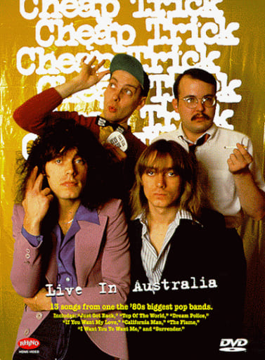 Imported Western music DVD Cheap Trick / Live In Australia [Import