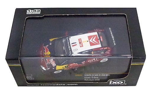 Miniature IXO 1/43 – Citroën C4 WRC 2008 – Rallye Japon #1 Loeb/Elena