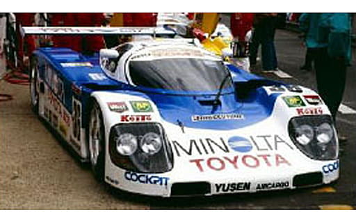 Toyota 90C-V Le Mans 1/43 Diecast Racing Mini Car Denso Model