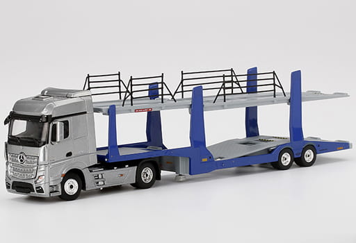 Minicar 1/64 Mercedes-Benz Actros / Car Carrier Trailer Left 