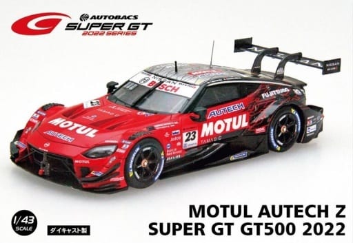 Minicar 1/43 MOTUL AUTECH Z SUPER GT GT500 2022 #23 [45811] | Toy