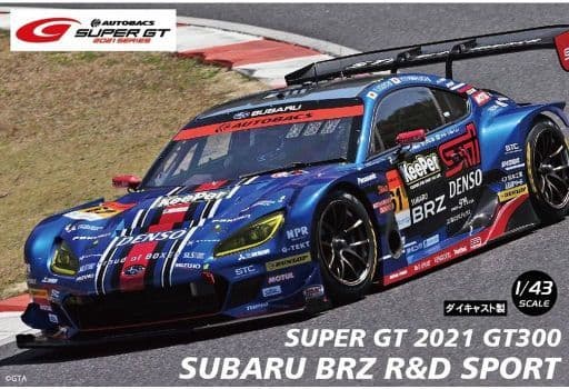 Minicar 1/43 SUBARU BRZ R&D SPORT SUPER GT GT300 2021 #61 [45803 