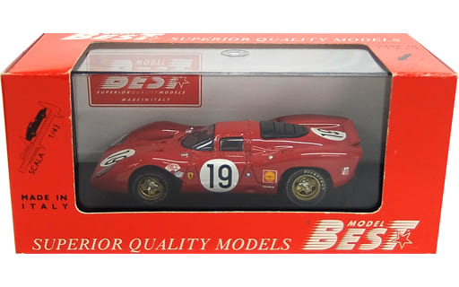 BEST MODEL BEST9152/2 1/43 Ferrari 312P Coupe Le Mans 24h 1969 #19