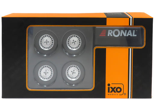 1/18 Tire Set Ronal Turbo Mat Chrome [18SET026W] | Toy Hobby | Suruga ...