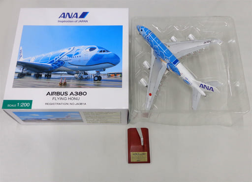 1/200 ANA AIRBUS A380 FLYING HONU #JA381A [NH20162] | 玩具模型 