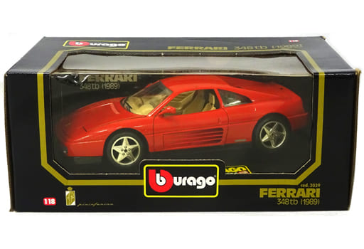 Ferrari 348 TB 348TB 1989 Bburago 1/18 voiture miniature pas cher - Collection