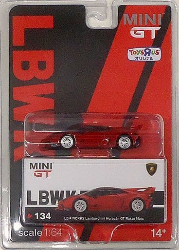 1/64 lb ☆ WORKS Lamborghini Huracan GT Rosso Mars LBWK (Red 