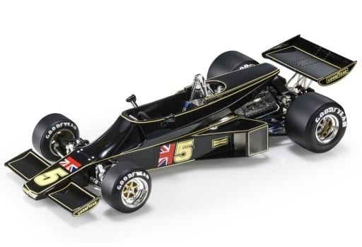 Minicar 1/18 Lotus 77 1976 Brazil GP R. Peterson #5 