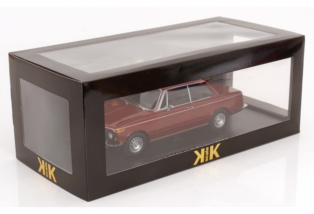 KK-Scale 1:12 BMW L2002 tii Serie 2 Anno di costruzione 1974 verde metallico KKDC120103 modello