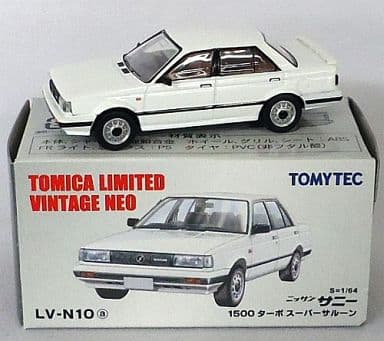 Minicar 1/64 TLV : N10a Nissan Sunny 1500 Turbo Super Saloon