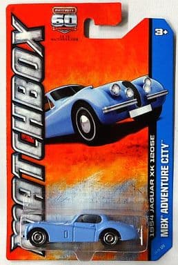 MATCHBOX MBX Adventure City Blue Chevy Bel Air Cabriolet | Modellauto 1:64 | Sammlerstück Nr. 15 Von 120