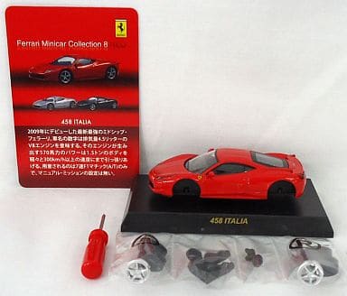 1/64 Ferrari 458 ITALIA (Red) 「 Ferrari Mini Car Collection 8 NEO