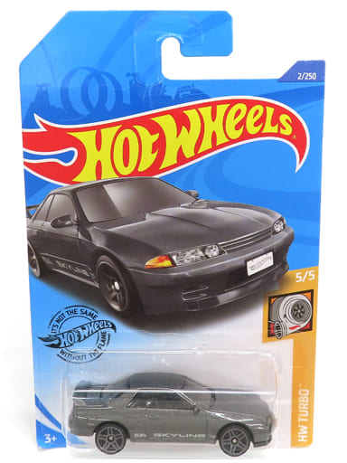 Hot Wheels Nissan Skyline GT-R BNR32 HW Turbo 5/5 (2/250) – Sammler-Modellauto, Nicht Fahrbar, Ideal Für Display