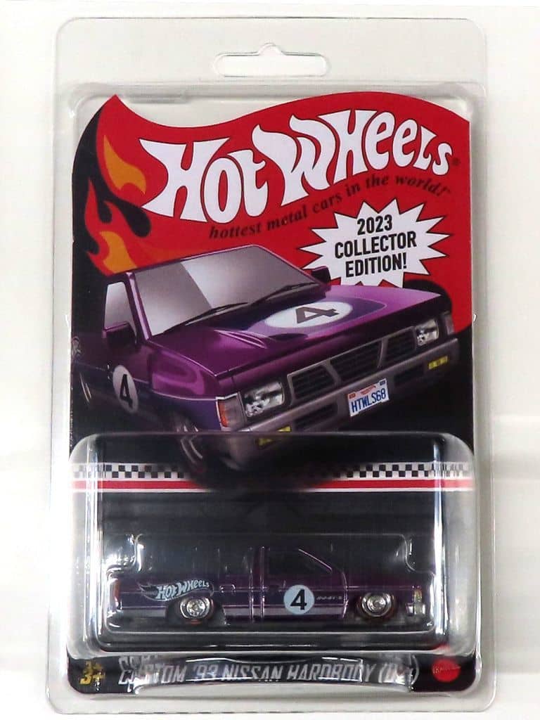1/64 CUSTOM' 93 NISSAN HARDBODY D21 (Violet) "Hot Wheels 2023 COLLECTOR ...