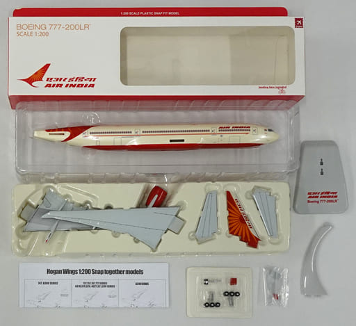 [Damaged goods] 1\/200 Air India BOEING 777-200LR #VT-ALC [3930] | Toy Hobby | Suruga-ya.com