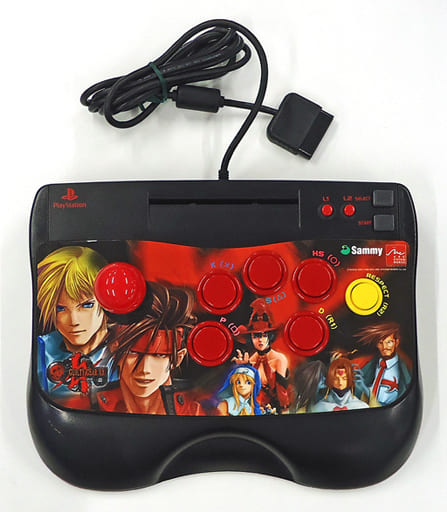 PS2 Hard (No Box Theory) Fighter Stick ~ Guilty Gear X2 CUSTOM ~ (Box ...