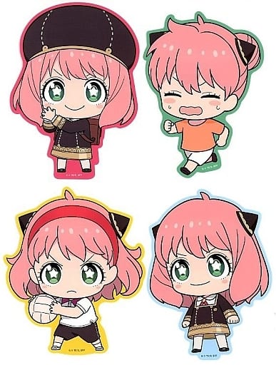 Sticker sticker Anya Forger Anya Large Cut Sticker Star Catch Anya Set ...