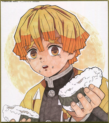 agatsuma zenitsu colored manga icon