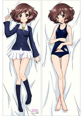 Yukari Akiyama Body Pillow Cover GIRLS PANZER Goods Yukari Akiyama Body Pillow Cover GIRLS PANZER Goods