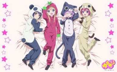 Gokuraku-bu Bed Sheets 「 Yuru Yuri 」 C81 Goods | Goods