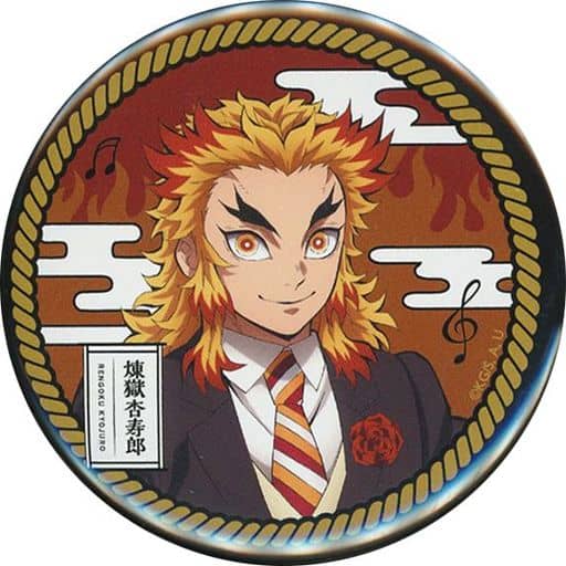 Kyojuro Rengoku (Horlogram ver.)' Demon Slayer: Kimetsu no Yaiba Infinite  Train Version : Orchestra Concert : Oni-no-so, Drawing, and Oni-no-so,  Drawing and Oni-no-so, Gyara Random metal badge', Goods / Accessories