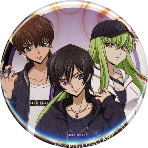 Badge Pins Lellouche & Suzaku & C. C. CODE GEASS: Lelouch of the