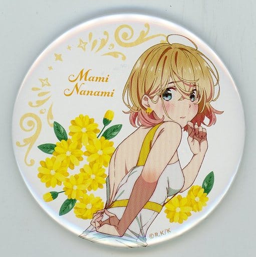 Badge Pins Asami Shitsumi 75 mm metal badge KUJI Hikido Kanojo, Okarishimasu  Online KUJI Party Dress and Girlfriend E-2 Award, Goods / Accessories