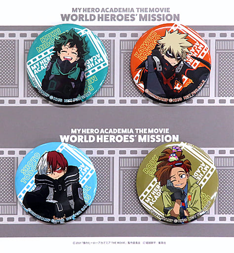 My Hero Academia The Movie: World Heroes' Mission BD/DVD in Japan