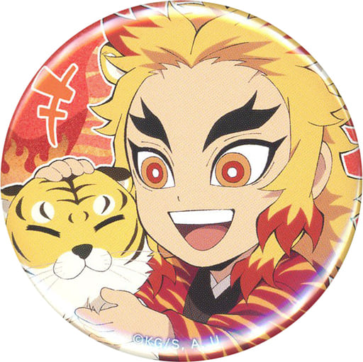 Badge Pins Kyojuro Rengoku Demon Slayer: Kimetsu no Yaiba Oni 滅