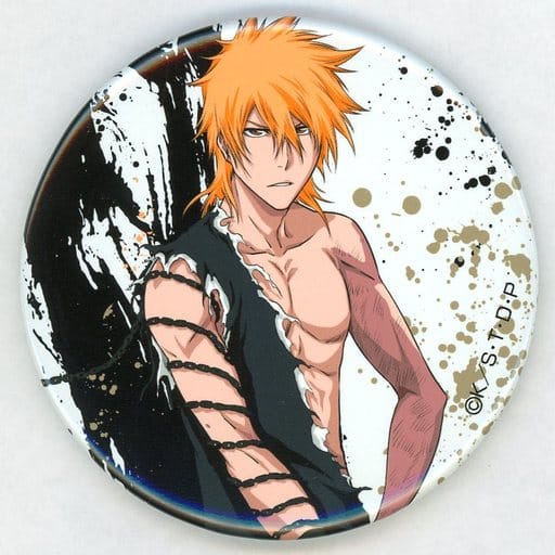 Ichigo Kurosaki Heart-shaped metal badge KUJI Hikido Bleach - Bleach -  Online KUJI MY SWORD, MY SOUL 10-chain set Purchase benefits, Goods /  Accessories