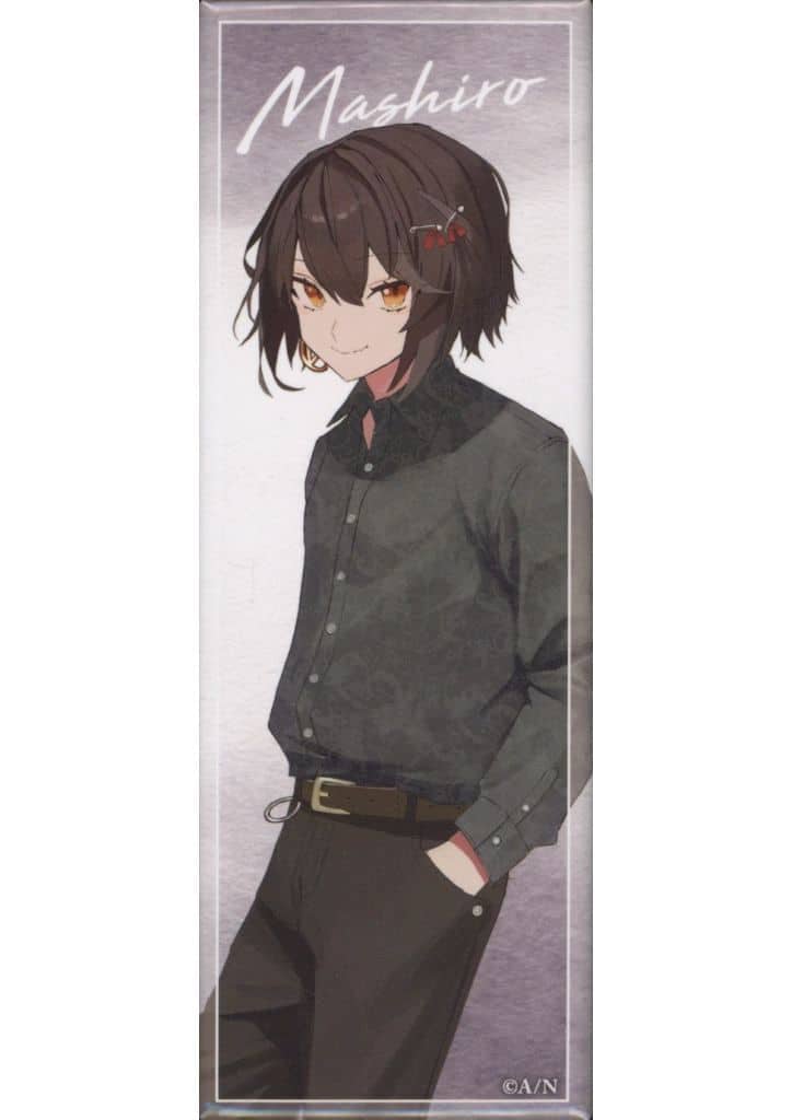 Mashiro Keiki Long metal badge 