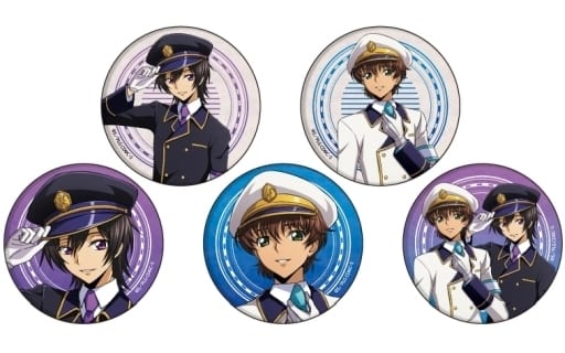 Badge Pins 5-Type Set 