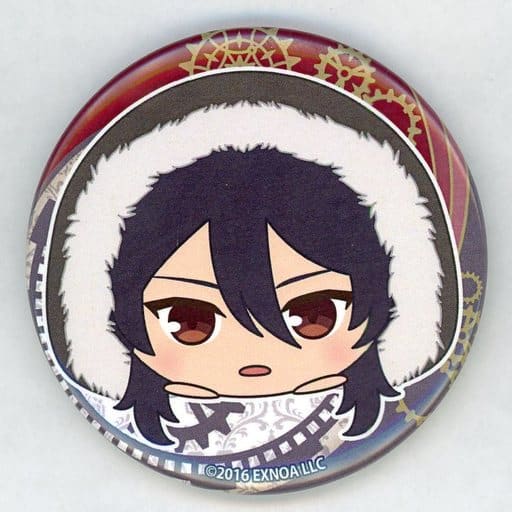 Takiji Kobayashi metal badge "Bungou to Alchemist Mochikororin Plush