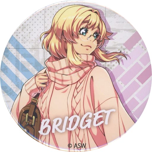 Bridget Drawing Down 76 mm metal badge GUILTY GEAR - STRIDE-POPUP