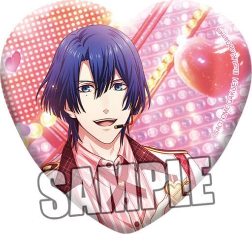 ハート缶バッジ 真斗 襲い