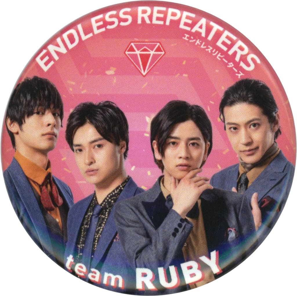 Badge Pins [Secret] Team Ruby Random metal badge 