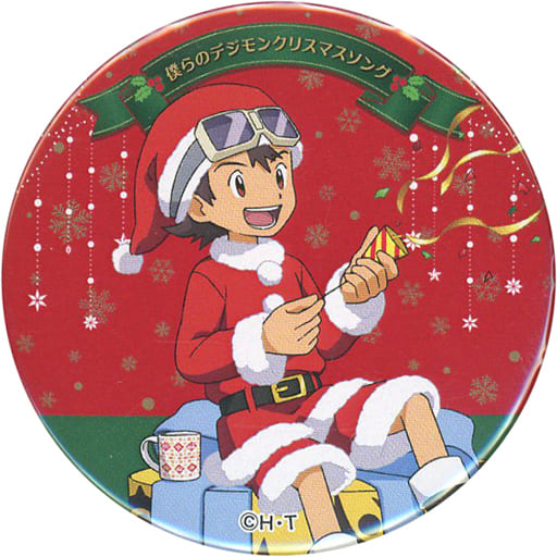 Badge Pins God Takuya Hara 「 DIGIMON ADVENTURE Our Digimon Christmas ...