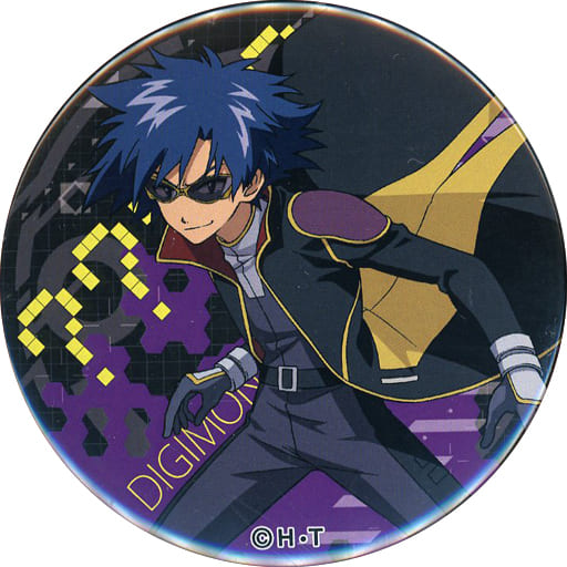 Badge Pins (Victor Character) Sora Takenouchi 「 DIGIMON ADVENTURE tri.  catering car produced by animatecafe Trading metal badge 」, Goods /  Accessories