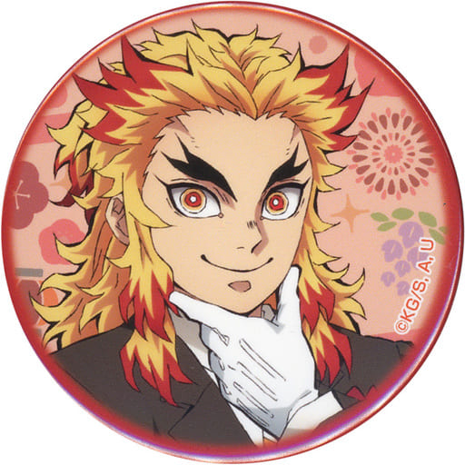 Badge Pins Kyojuro Rengoku Demon Slayer: Kimetsu no Yaiba Oni 滅