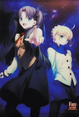 Saber & Tosaka Rin A3 Tapestry 