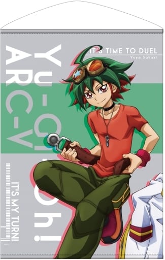 Yuya Sakaki B2 Tapestry Duel Fighting Spirit Ver. 