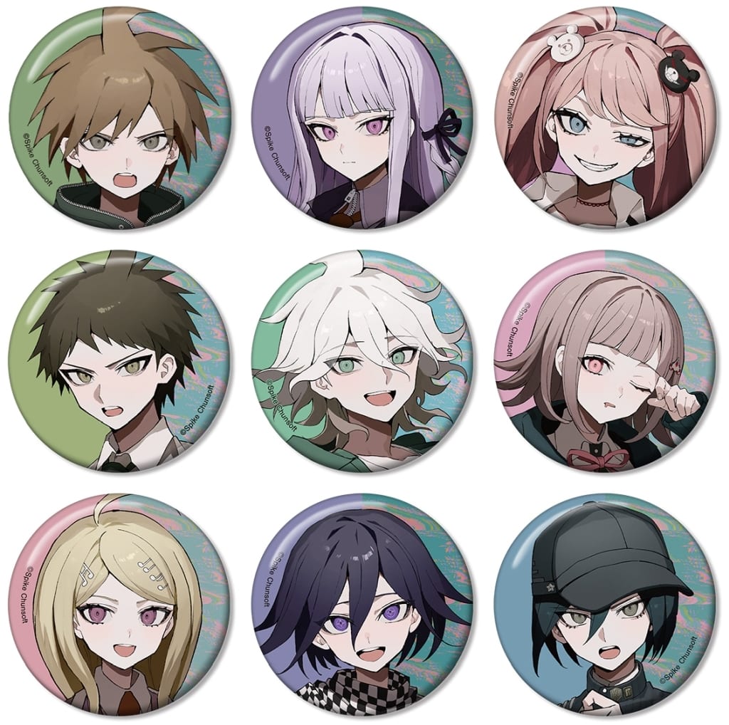 [BOX] DANGANRONPA Series Creation Art by Sakusha 2 Trading metal badge ...