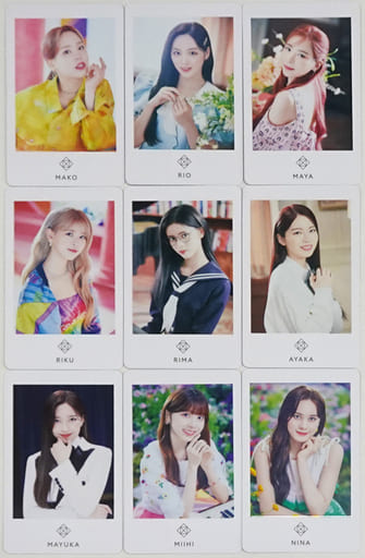 NiziU Photo Card 9-Piece Set 